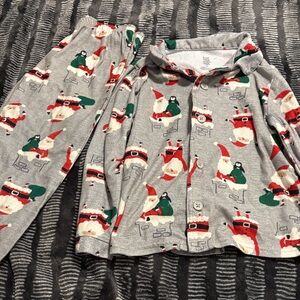 Festive Santa Pajama Set